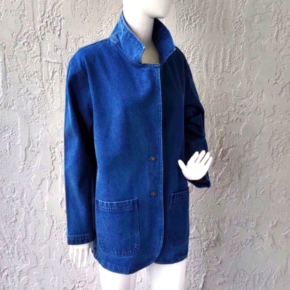 THE BLUE, LADIES PREMIUM DENIM BLAZER/JACKET - Picture 8 of 17